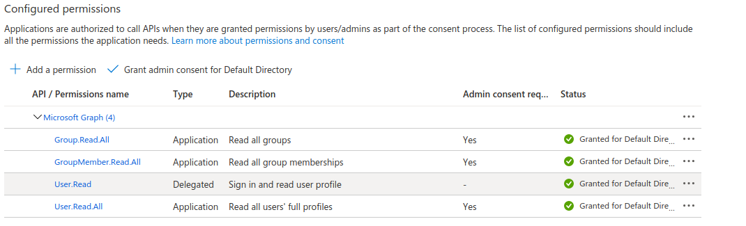 App registration